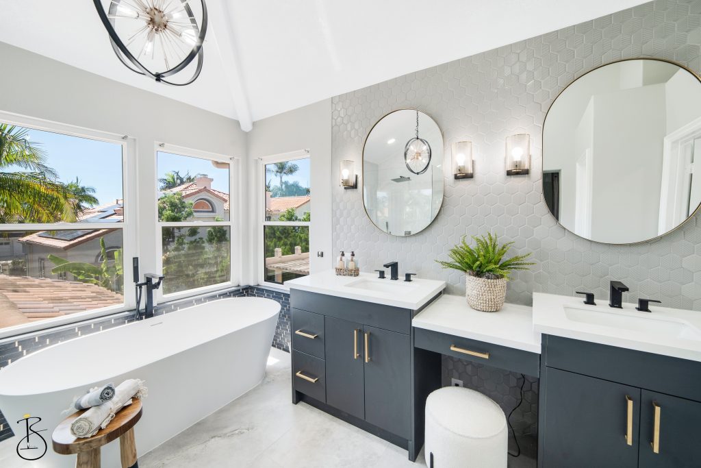 Pomona, CA — How Do You Stage a Master Bedroom with Warm Wood Flooring? - Bionki Interiors