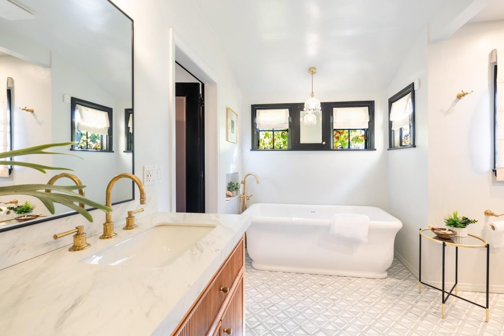 Pasadena, CA – Real Estate Stagers Refresh Bathrooms With Details That Matter - Bionki Interiors